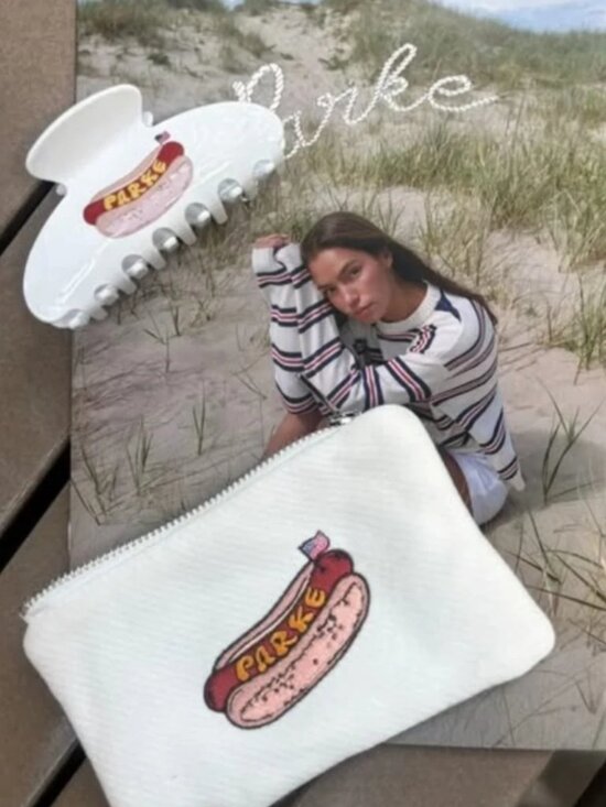 Parke Accessories - PARKE Summer Fridays 2026: Hot Dog Edit Claw Clip - Sold Out Online - NWT